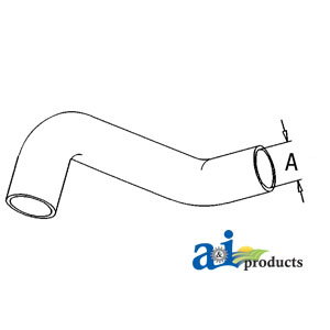 A-R55262 Radiator Hose, Upper
