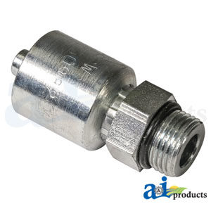 A-MB-06-08-W (HW-MB) Male Boss O-Ring - Rigid - Straight