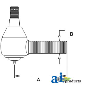 A-AR85943 Tie Rod, Short
