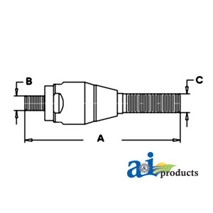 A-3426255M1 Tie Rod End