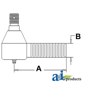 A-AL63612 Tie Rod, Inner