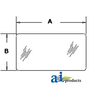 A-E9NN9442036AA GLASS, REAR, LOWER