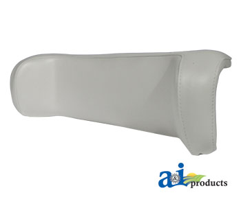 A-159860A-4 Back Cushion, Steel, WHT