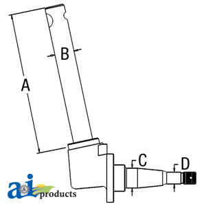 A-1EAS713A Spindle (RH)