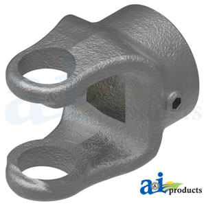 A-804-1014 Implement Yoke, 7/8" Square Bore, w/ Set Screw