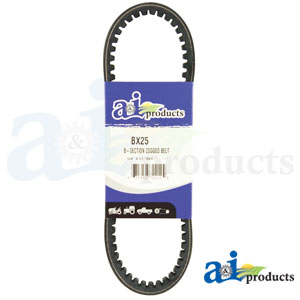 A-BX25 Cogged Classical V-Belt (5/8" X 27")
