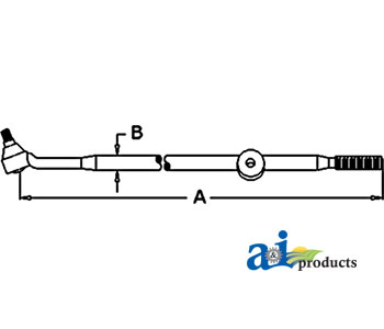 A-312870 Drag Link End (RH)