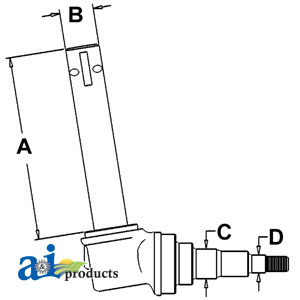 A-373890R91 Spindle (RH/LH)