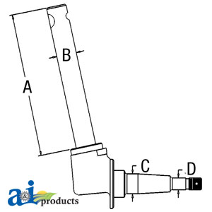 A-1EAS714A Spindle (LH)