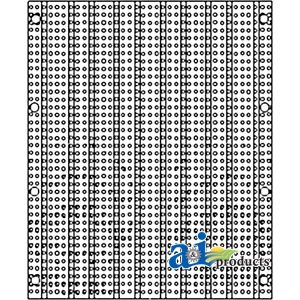 A-B3039R Screen, Front Grille (2 used)
