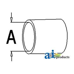 A-158682A Radiator Hose, Lower