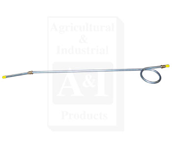 A-365339R1 Fuel Line, Strainer To Carburetor w/ Nuts