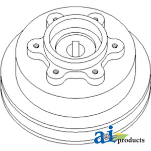 A-H131170 Pulley, Sieve & Chaffer Drive