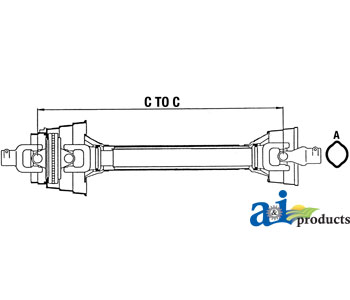 A-WC484821 Complete Constant Velocity Shafts