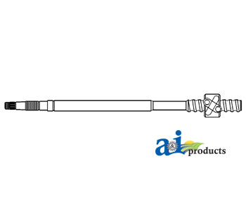 A-1890727M91 Shaft & Nut, Steering