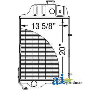 A-AL25255 Radiator