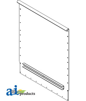 A-1324574C2 Feeder House Bottom; W/O Rock Trap