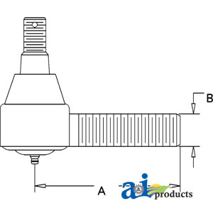 A-K260250 Tie Rod End