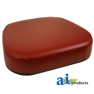 A-159859A-S3 Bottom Cushion, Steel, CRANBERRY VINYL