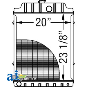 A-3614476M91 Radiator