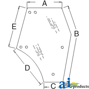 A-3C581-70674 Glass, Door (RH) - Tinted