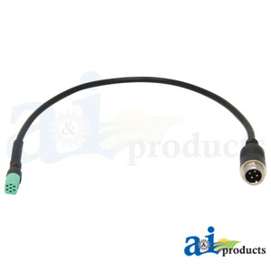 A-CBL5715 CabCAM Cable Adapter, CabCAM Camera to Pre-Wired Case IH Combine