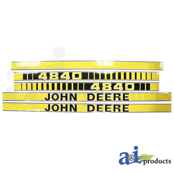 A-JD4840 Hood Decal
