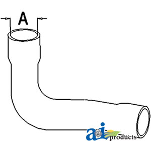 A-A20384 Radiator Hose, Lower