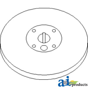 A-AH131249 Pulley, Separator Fan Drive