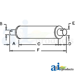 A-F18685 Muffler