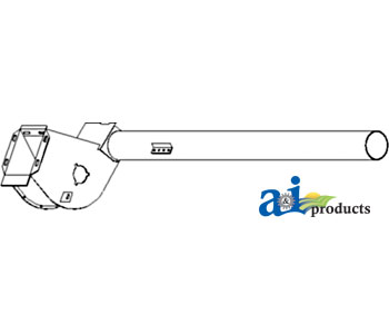A-AH149179 Tube Assy, Upper, Tailings Auger, Wide