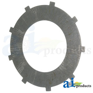 A-635384R2 Steering Clutch Disc: 9.8" OD, 5.67" ID, 9 external ears, steel