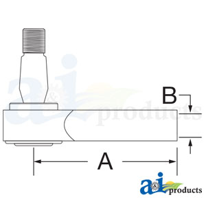 A-AL178283 Tie Rod End Outer, LH / RH