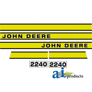 A-JD2240E Hood Decal