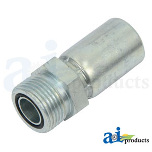 A-MF-12-16 (HC-MF) Male Seal Lok - Rigid - Straight (w/ O-Ring)
