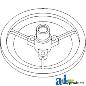 A-AH204179 Sheave, Outer; Fan Driven