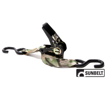 A-B1315690 14' X 1" Black Ratchet, Camo Webbing, Single