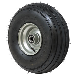 A-GTS15X6W Tire & Rim Assembly; 15" X 6.00"-6, 6 Ply, -Ribbed Tire