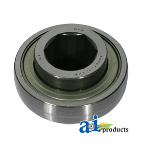 A-207KRRB9-I Bearing, Ball; Spherical, 1 1/8" Hex Bore, Pre-Lube