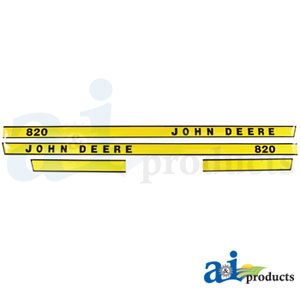 A-JD820L Hood Decal