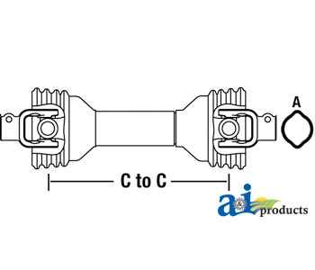 A-826-012C Driveline; Complete