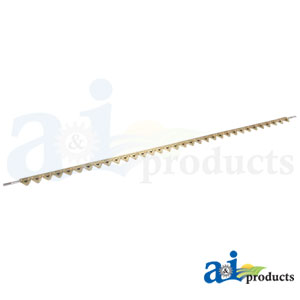 A-AH213829 9’, Chrome 11ga Coarse Serrated, Bolt-On, Mid-Segment