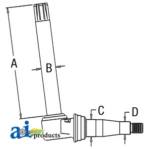 A-AR67417 Spindle (RH/LH)