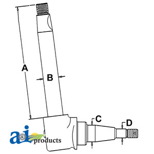 A-G13962 Spindle (RH/LH)