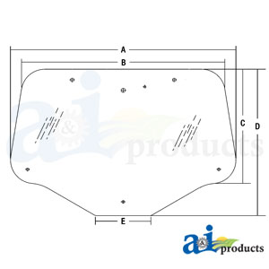 A-87744542 Glass, Rear Window