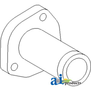 A-K928274 EXHAUST ELBOW W/ GASKET