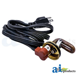 A-5B605 Heater, Engine Block Frost Plug, 1 1/2" Butterfly; 600 Watt