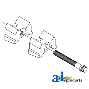 A-1287802C92 Wedge Kit, Rear Wheel (3.5")
