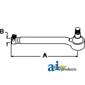 A-AL58013 Tie Rod End (LH)