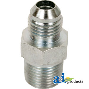 A-2404-06-06 Straight Connector JIC Male-NPTF Male, 2 pk